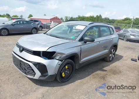 2025 Volkswagen Taos 1.5T S из США, поврежденный, VIN 3VV8C7B24SM041217